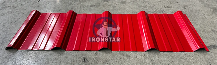 840 trapezoidal sheet and 836 corrugated double layer roll forming machine for Bolivia