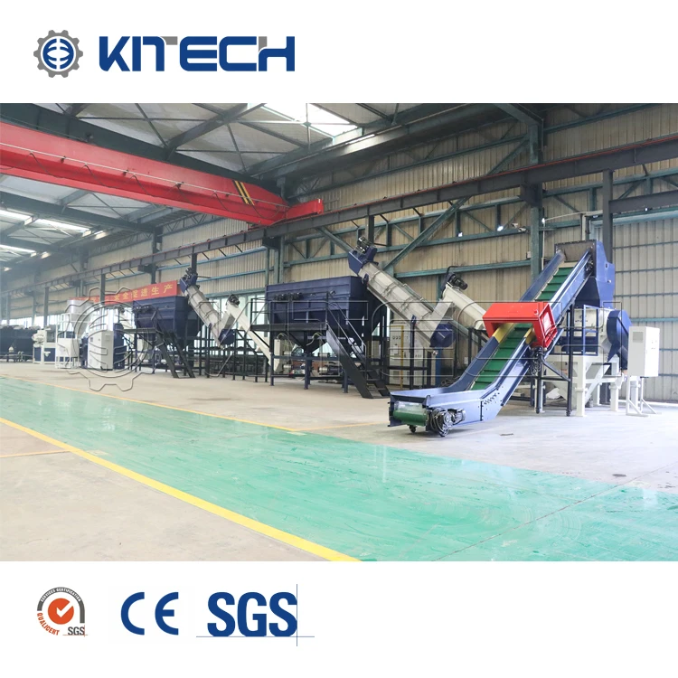 Full Automatic Wasted Hard Plastic Washing Recycling