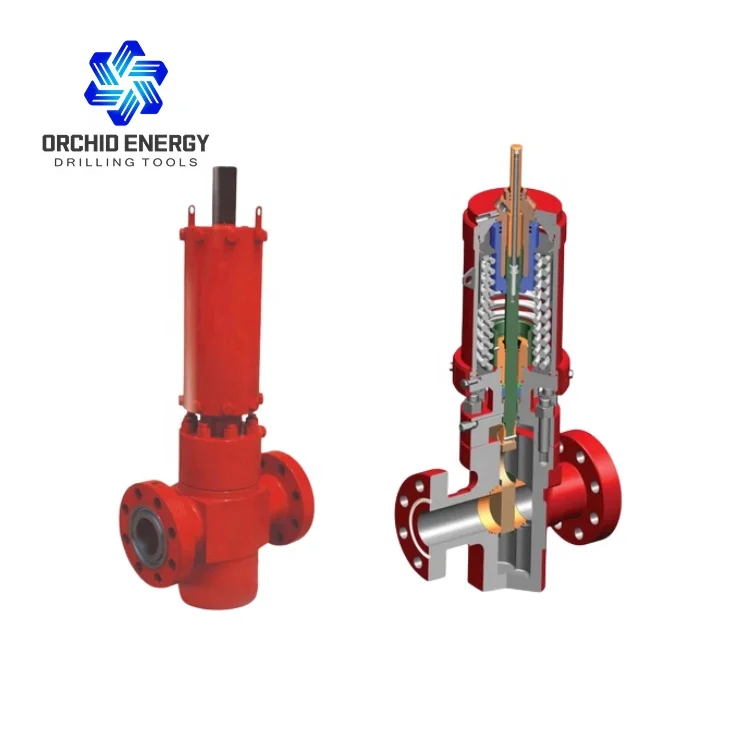 Customized Oil Wellhead Hydraulic Pressure Safety Valve/Relief Valve with API Complied