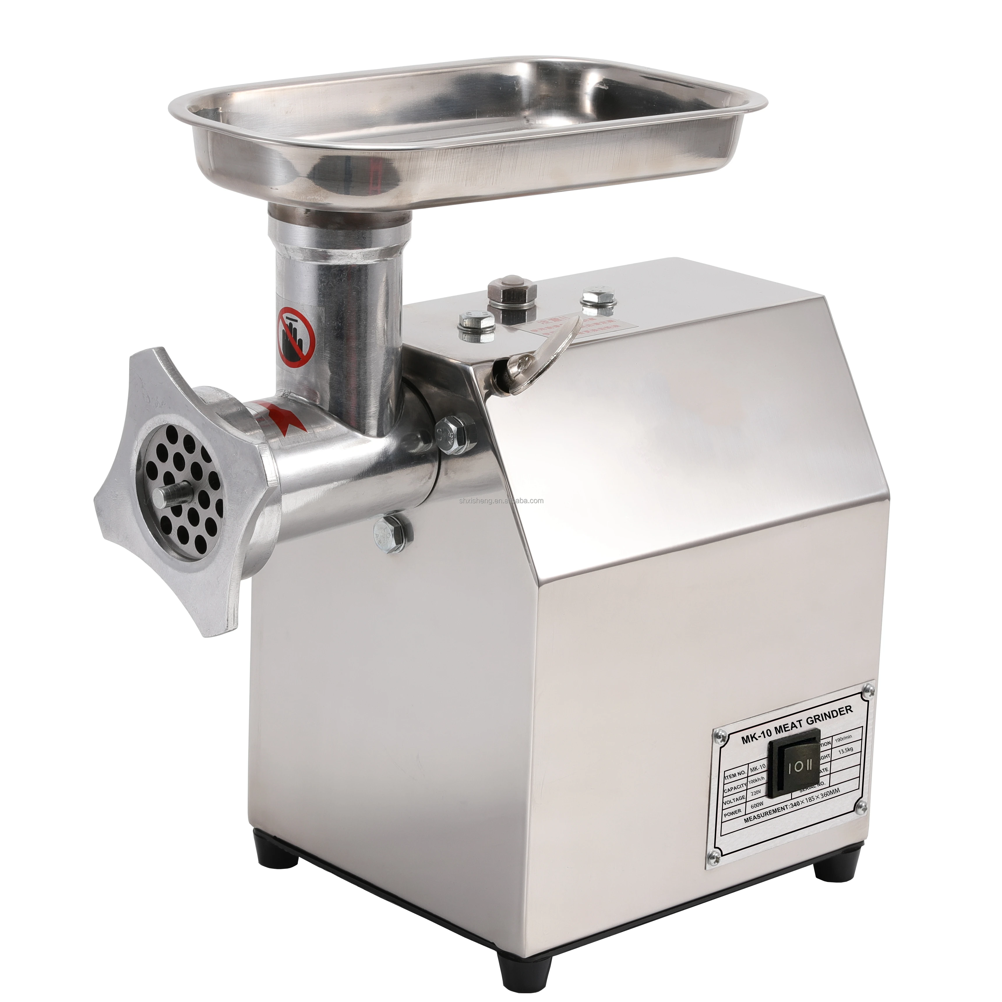 TK10 100kg/h high quality stainless steel professional jinhua vegetable meat grinders & slicers for restaurant