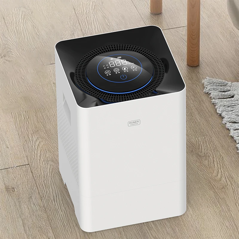 RUNAL OEM Large Household 2 In 1 Big Tuya Smart Humidifier UV Air Purifiers With Hepa 13 Filter For Home Room Bedroom