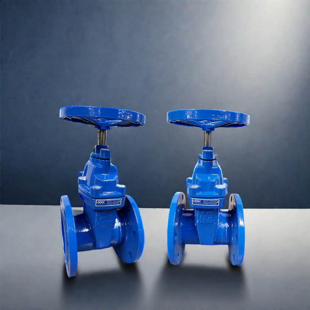 BS5163 DIN3202 3352 F4/F5 Nrs высокопрочный чугунный клиновый фланцевый клапан