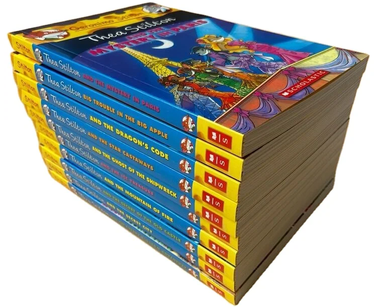 Thea Stilton the Sisterhood Set of 1-10 English Graphic Novel Storybooks