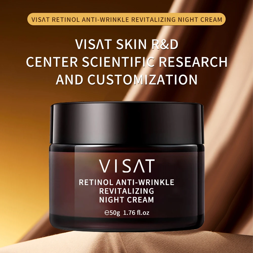 Private Label Vegan Brightening Firming Skin Care Moisturizer Anti Aging Wrinkles Remover Face Collagen Retinol Cream