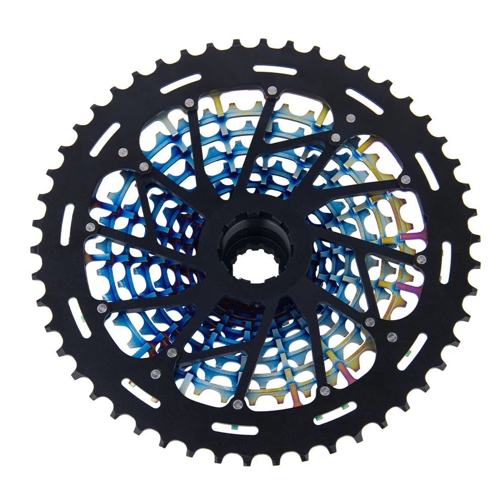 Seemore 10-50T/10-52T MTB Cassette Lightweight 8-12 Durable Bracket Speed Ultra-light Bike Cassette