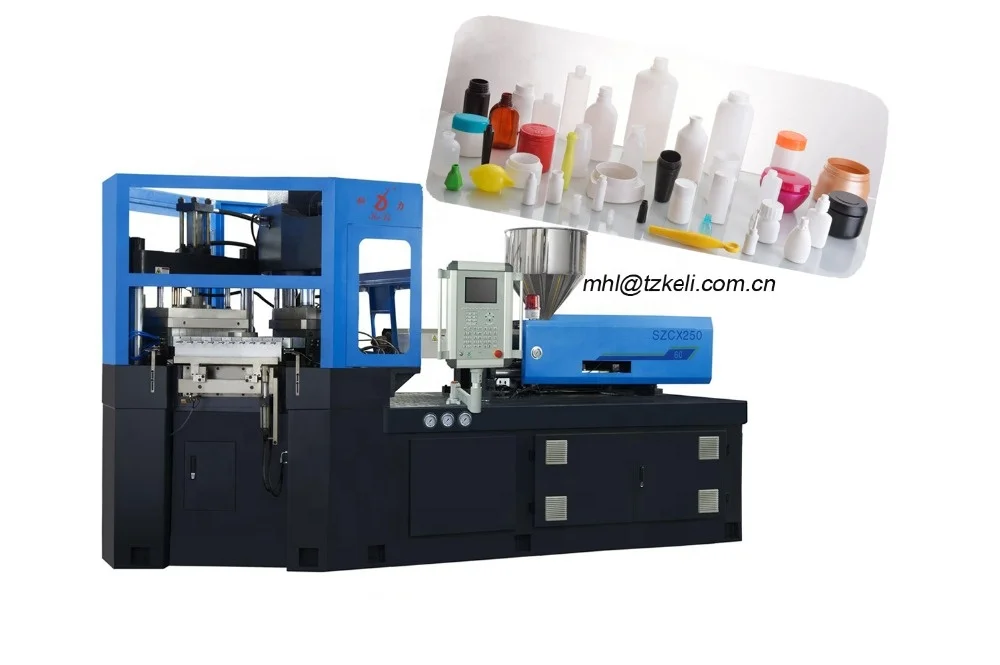 KELI SZCX160/50X injection blow molding machine for pharmaceutical HDPE bottle packaging