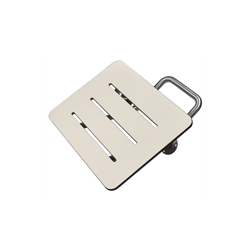 Wholesales Waterproof Wall Mounted Bathroom Folding Shower Seat Cushion Foldable For Seniors