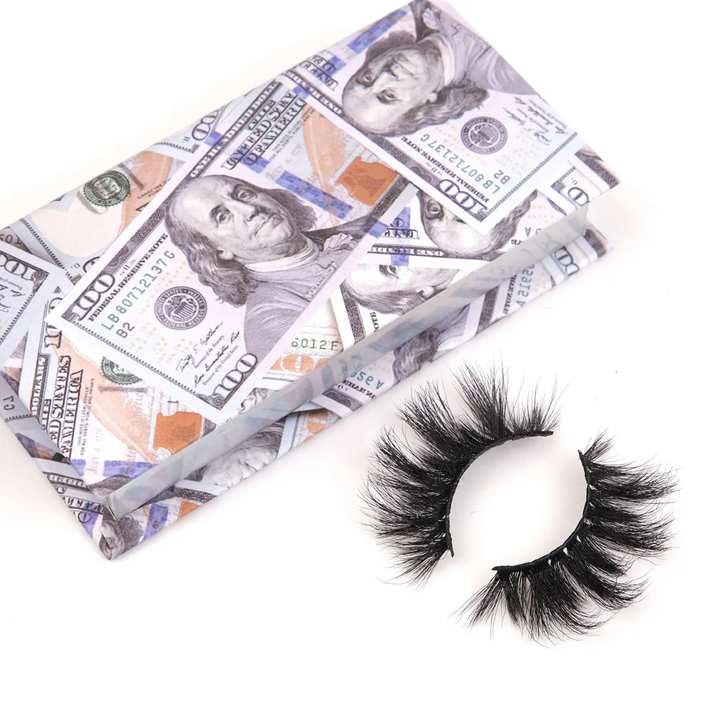 private label handmade faux mink strip eyelashes vendor handicraft own brand with custom box 3d silk false lashes