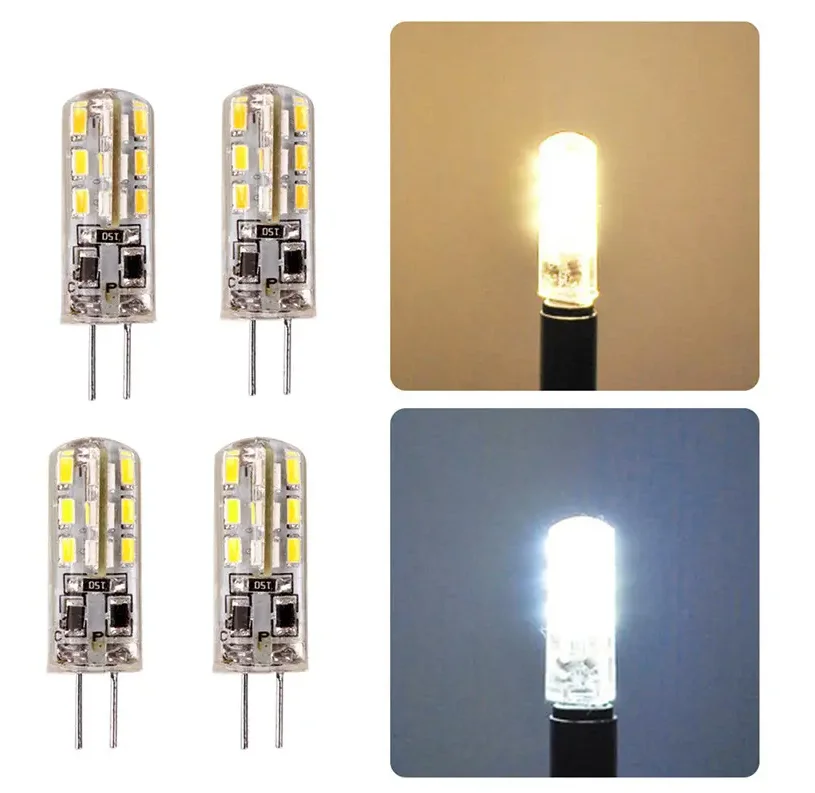 Современная мини-лампа SMD2835 360 градусов 3 Вт 4 без мерцания 2700 К 4000 6000 с регулируемой яркостью G9 Светодиодная лампа