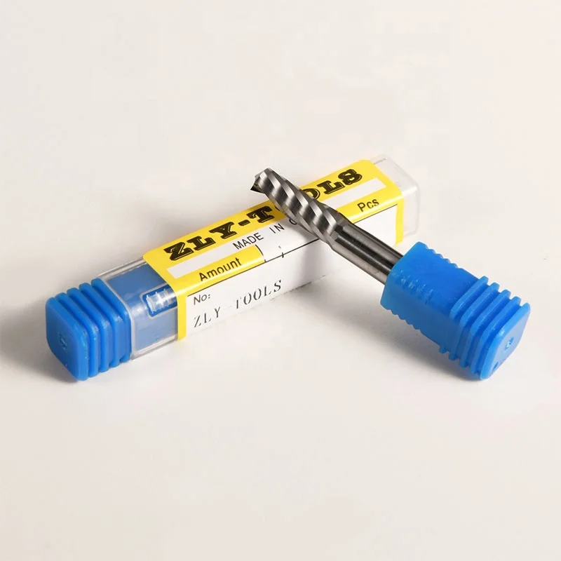 1 Flute Router Bits Carbide CNC Single Flute End Mill Tool Cutter For CNC Machine Lathe