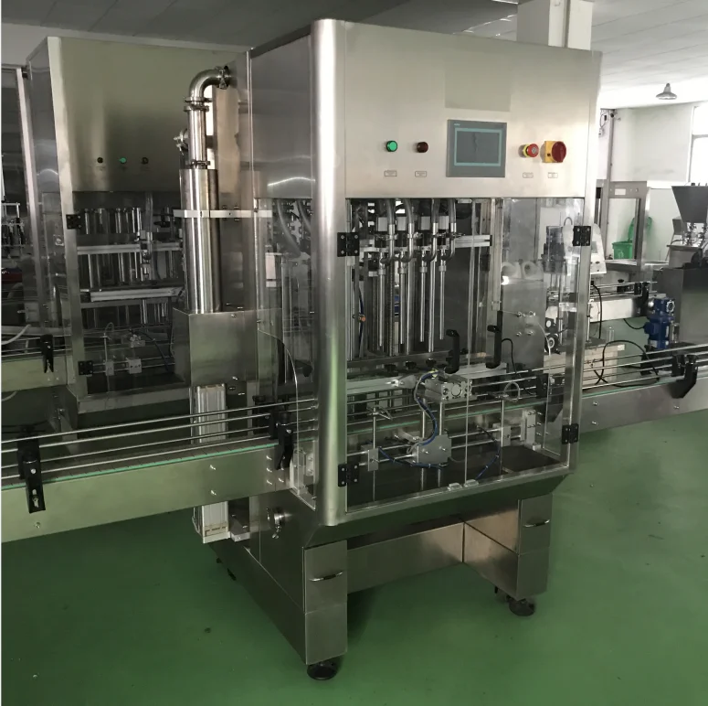 Automatic Liquid Filling Machine Hand Sanitizer Filling Machine Detergent Production Line