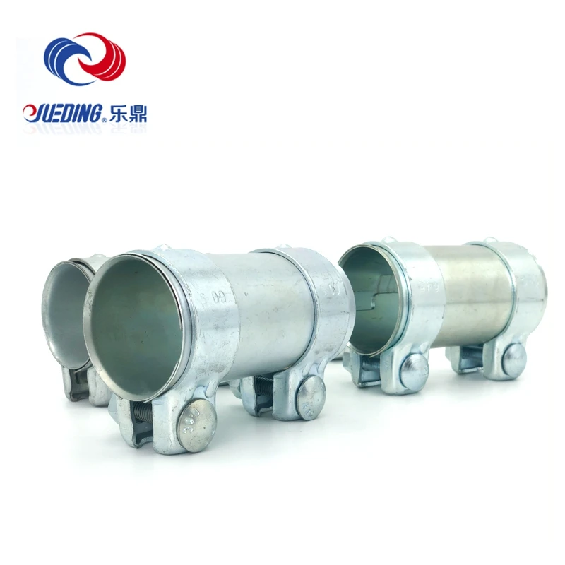 Thick Car Muffler Clamps Coupling Exhaust Pipe Stainless Steel/mild Steel Zinc-coated Exhaust Band Clamp