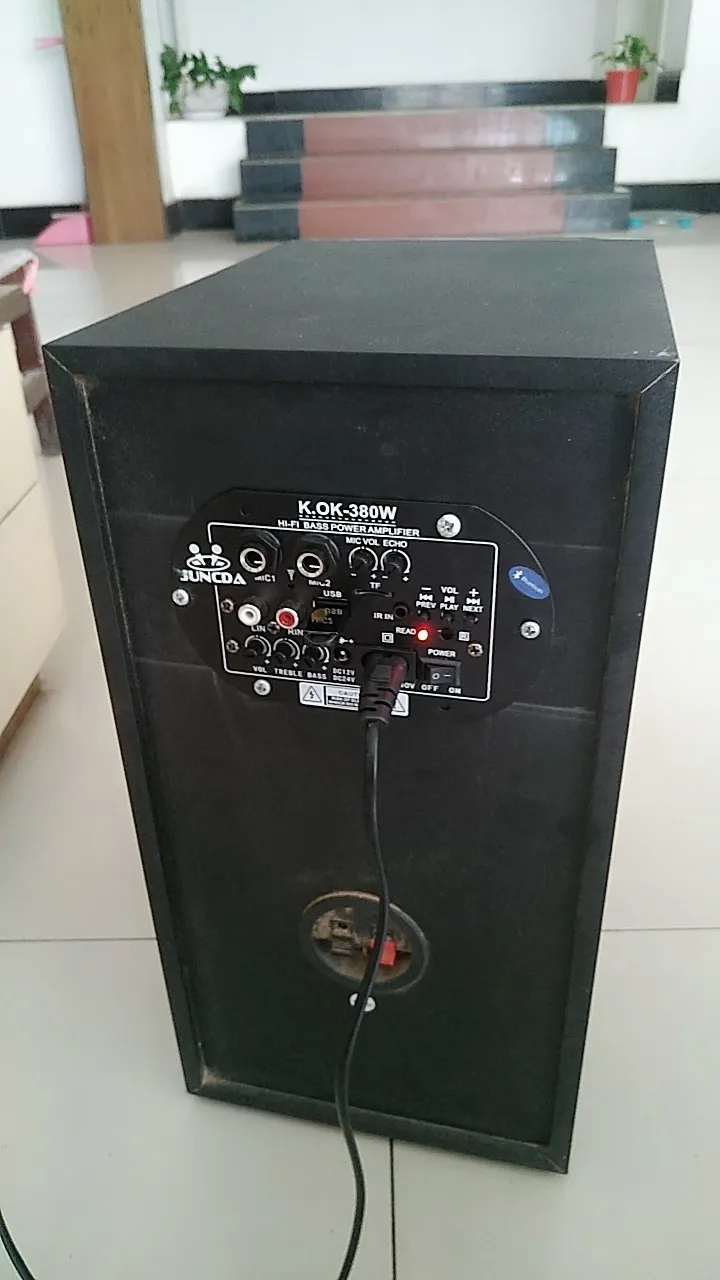 KOK-380 AC220V 12V 24V Digital Blue.tooth Amplifier Board Subwoofer Dual Microphone Karaoke Amplifiers Car Home amplificador AMP