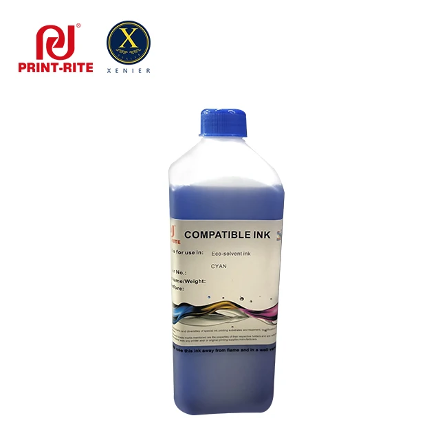 Print-Rite eco solvent ink for piezo printhead ecosolvent printer chinese printer