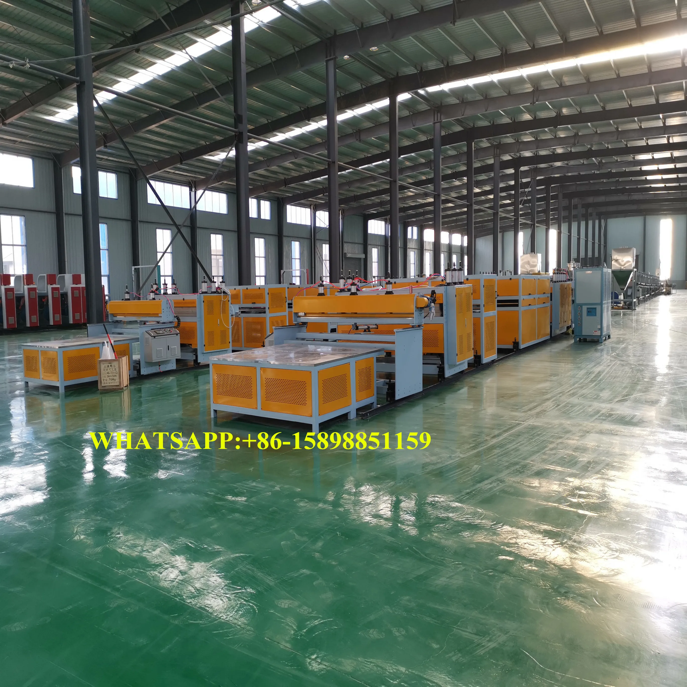 PP Hollow Grid Sheet Machine