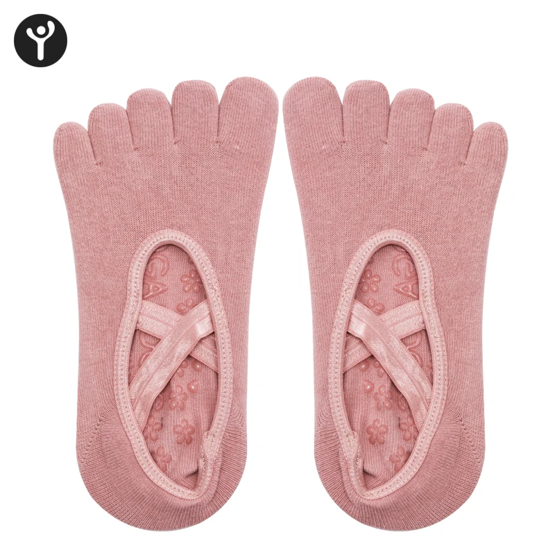 Wholesale Women Yoga Gym Dance Sport Exercise Cotton Non Slip Massage Fitness Yoga Socks