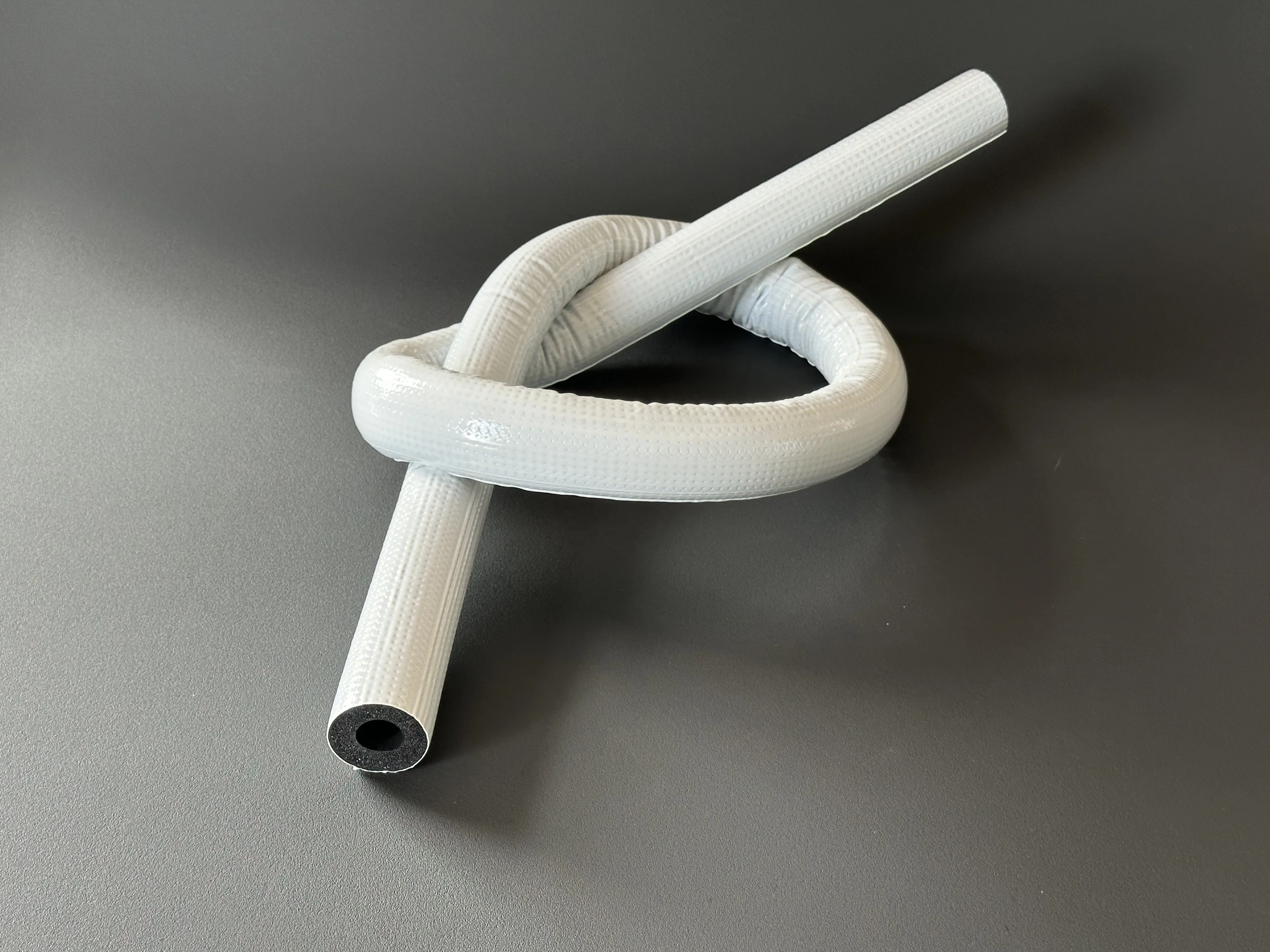 HVACR Spare Part Toplon Flex  Fire-resistance Rubber Foam Thermal Insulation Tube Pipe for Air Conditioner
