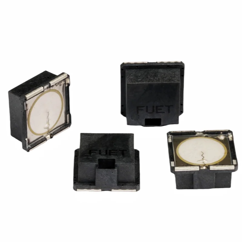 FUET-1880 Mini 18*18*8MM Square 90dB High Decibel 12V SMD Wireless External driven Passive Type Piezo 2000Hz AC Buzzer For Alarm