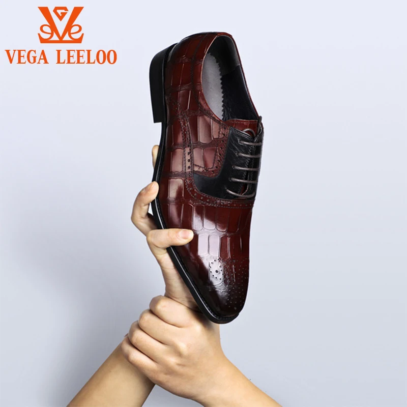 2021 Latest style Mens leather Italian dress shoes China manufacture men Oxford shoes big size 46