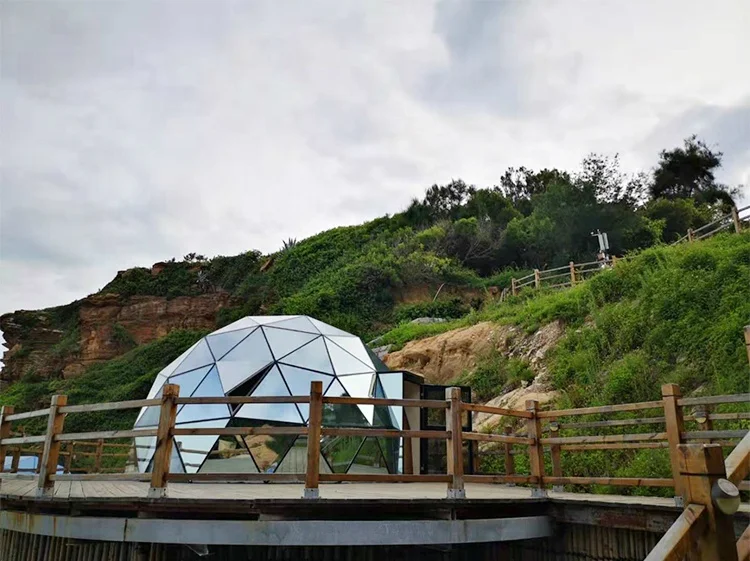 Modern Style Modular Tent Half Sphere House Tent Igloo Glass Tent Dome House