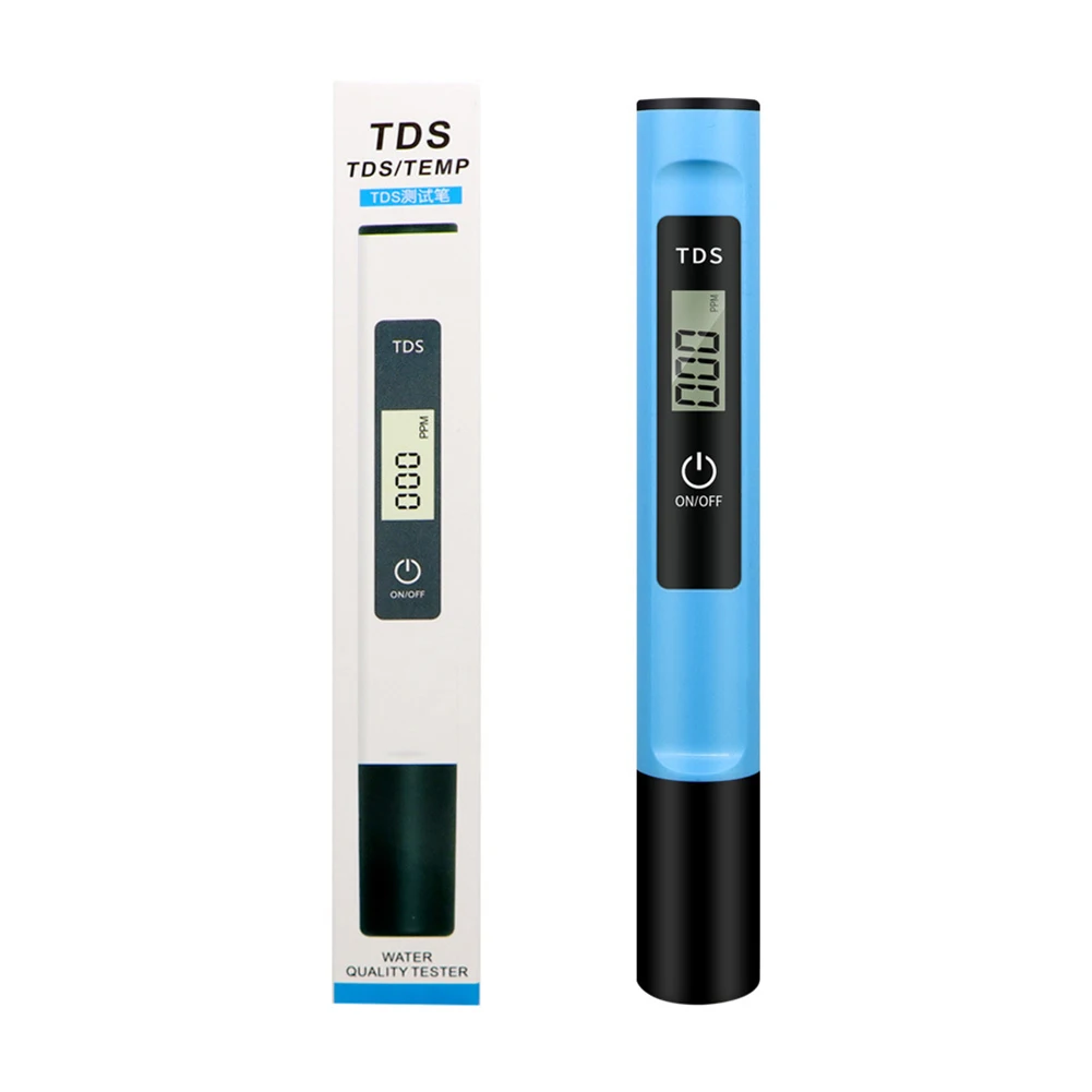 Digital PH TDS Meter Tester Temperature Pen Water Purity PPM Filter Hydroponic for Aquarium Pool Water Monitor Tester