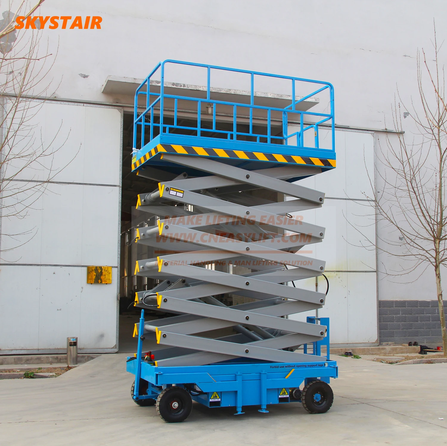  Skystair 6m 9m 11 м 16 электрический ножничный подъемник