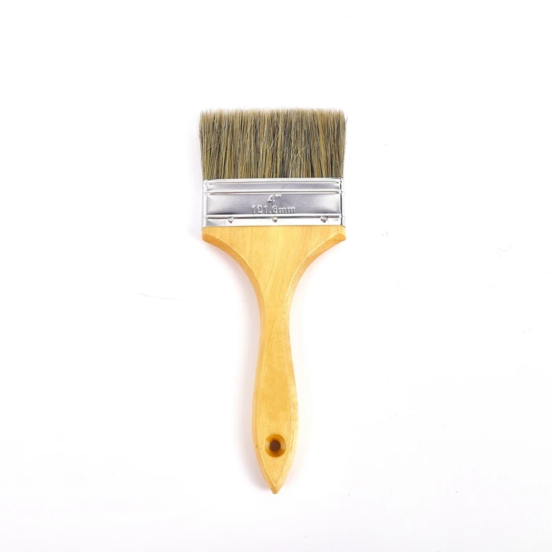Factory Popular Paint Brush With Wooden Handle Painting Brushes Volume Excellent With Low Price