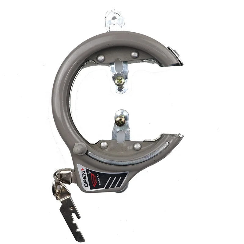 Hot Selling Lock Black Color Bike Safety Bicycle Key Anti Theft Heavy Duty Cycle Lock Accessories Made In China