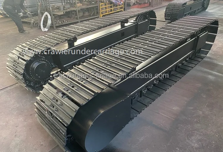 Mining Machine Parts Crawler Steel Track Undercarriage for 90mm Forging Drilling Rig