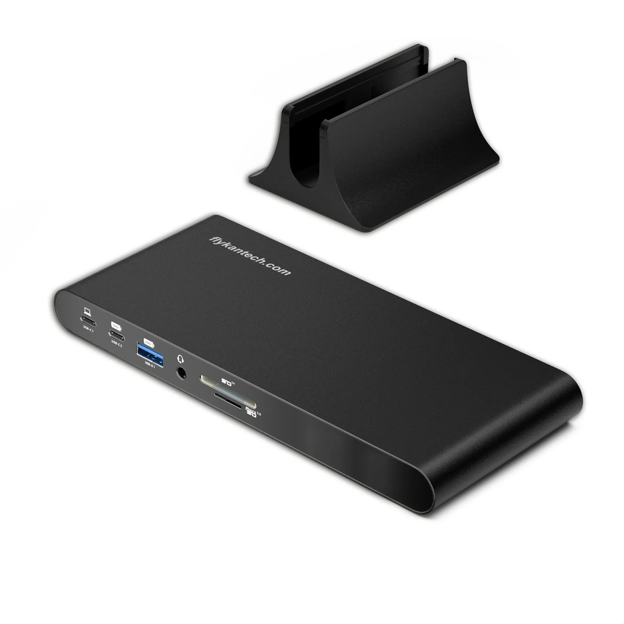 flykantech DK971 MST Hub for Multiple Monitors - 3 x 4K | Multi-Monitor Video Splitter for MST SST