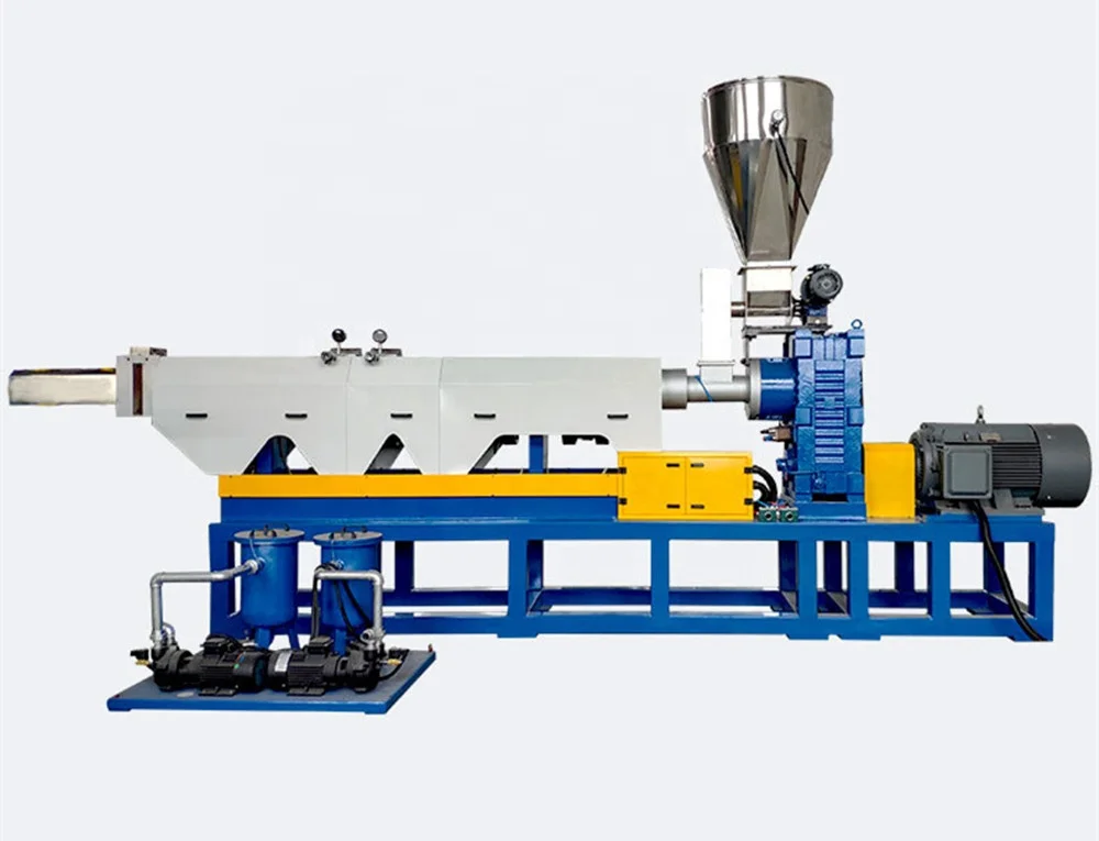 Recycling Granulator Bopp Cigarette Film Pelletizer Plastic Granules Pellet Production Line