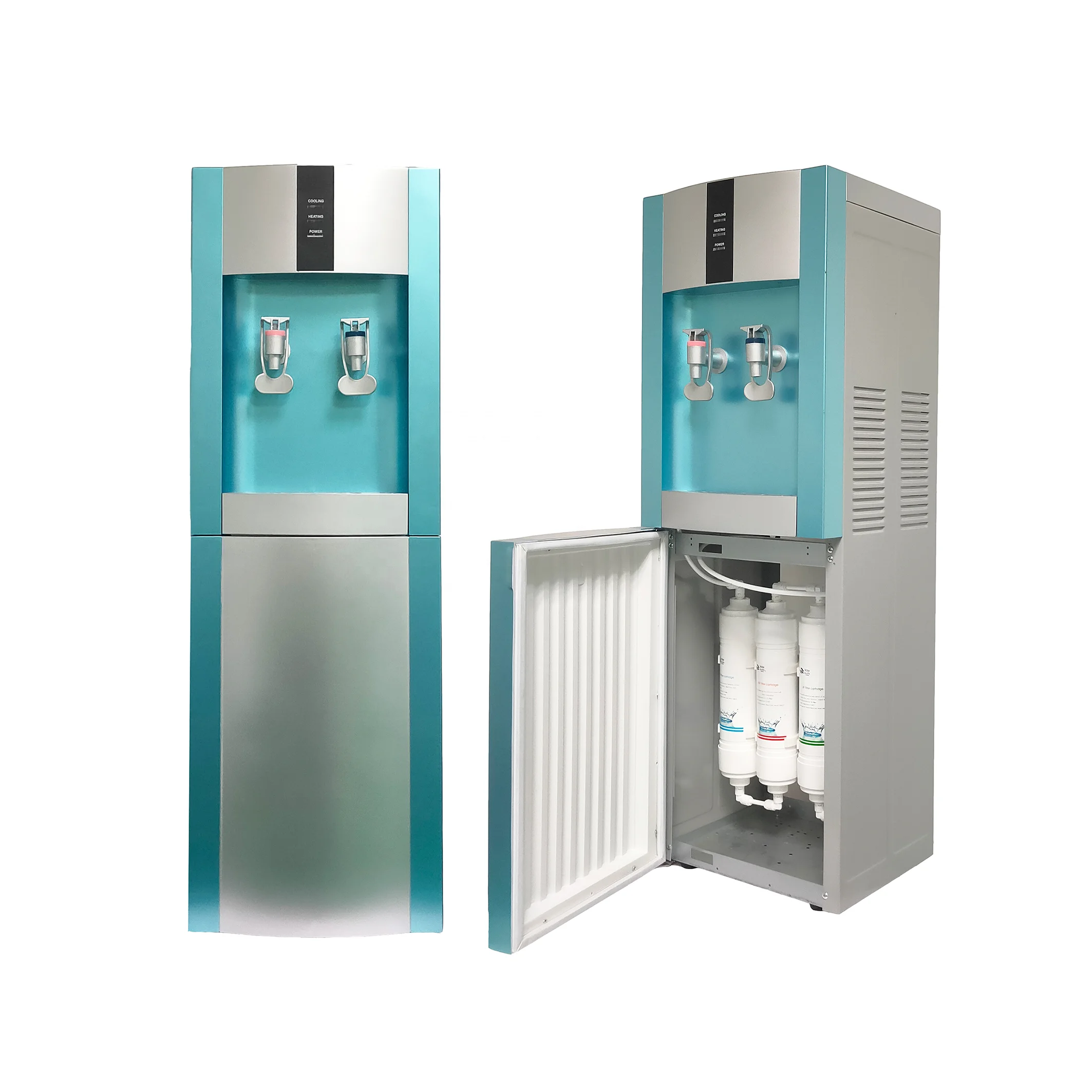 China factory water dispenser with filters hot and cold drink