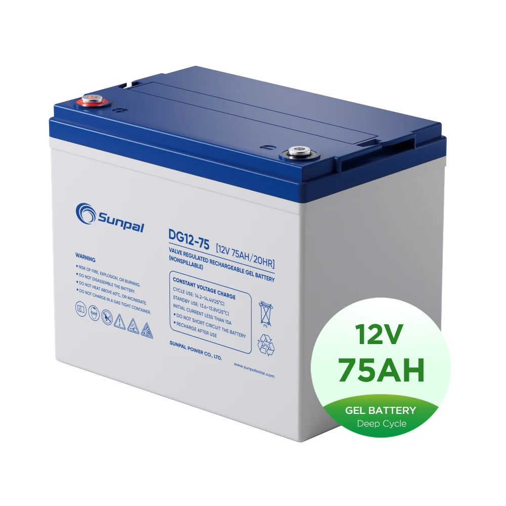 Energy Storage 12V 20Ah 50Ah 75Ah 20Hr 6-DZM-12 Battery Sealed Lead Acid Battery