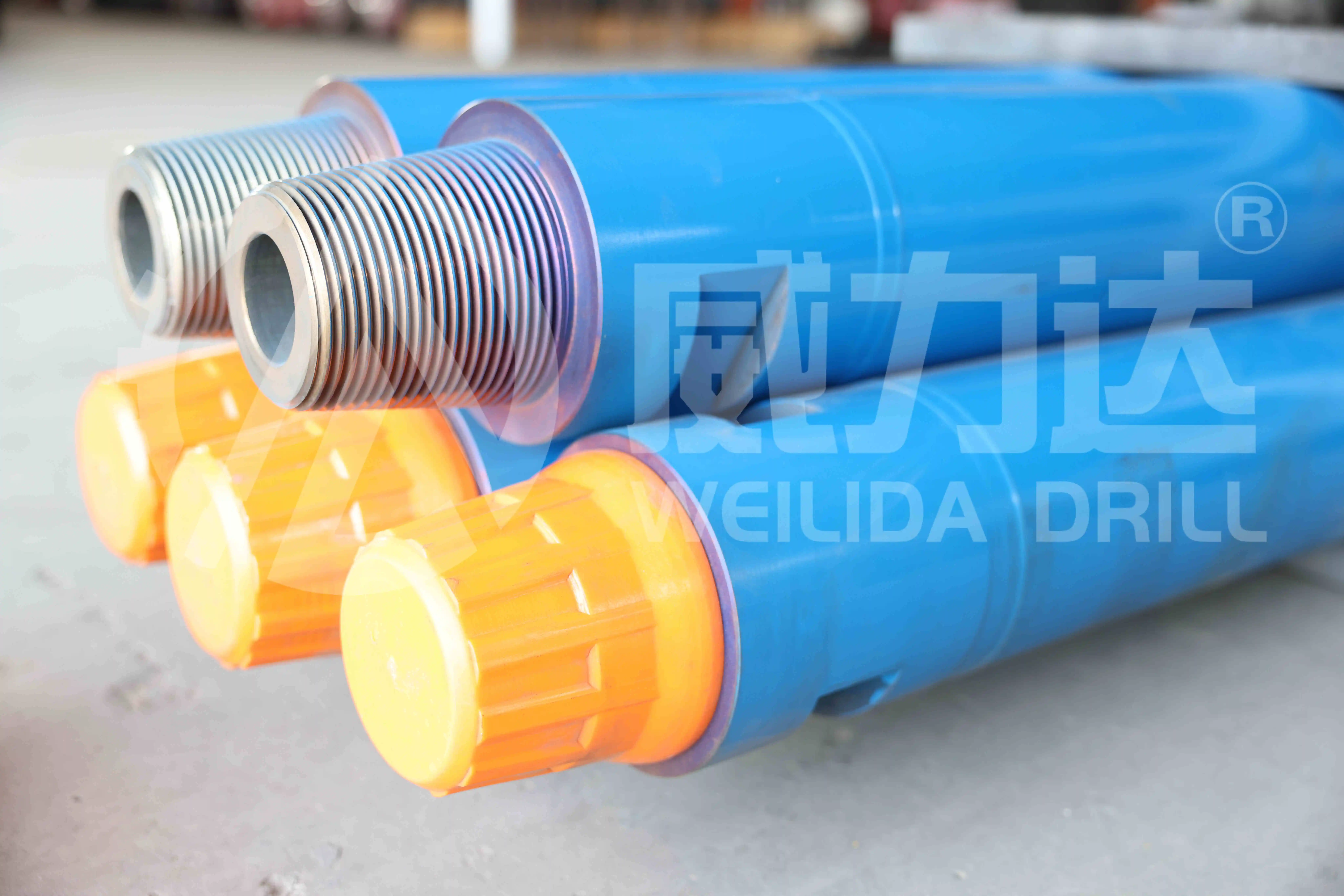 API Spiral drill collar with elevator groove and slip groove/non-magnetic drill collar