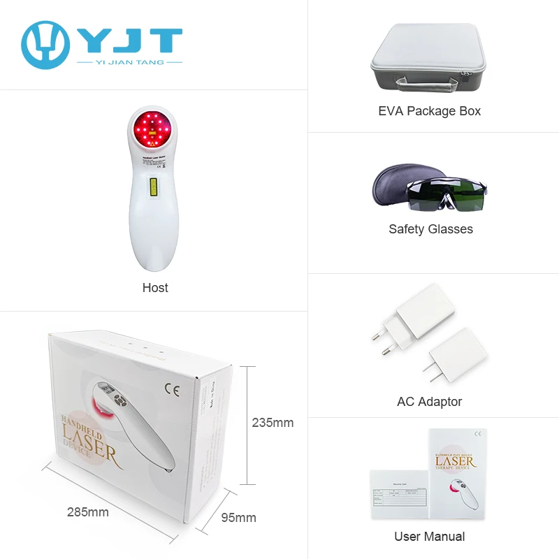 LASER Acupuncture equipment 650nm diode cold laser pain therapy machine