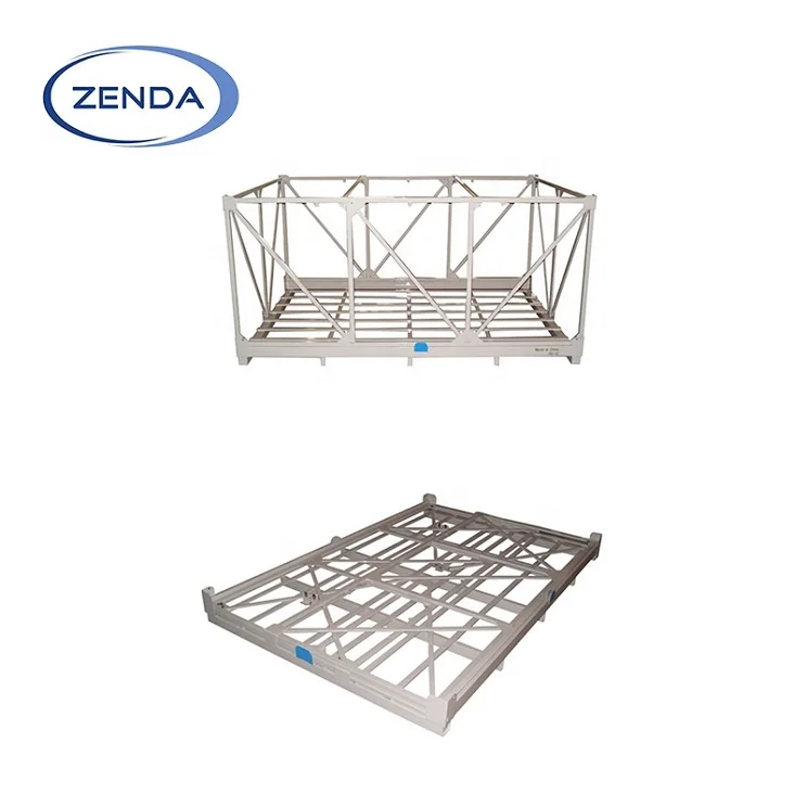 Pallet stacking manufacturers Folding steel pallets stillage