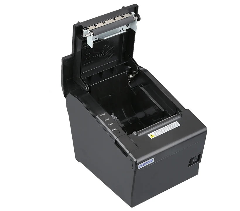 80mm Thermal Printer Support Opos with Beeper POS Receipt Printer 260mm/s Speed for Restaurant
