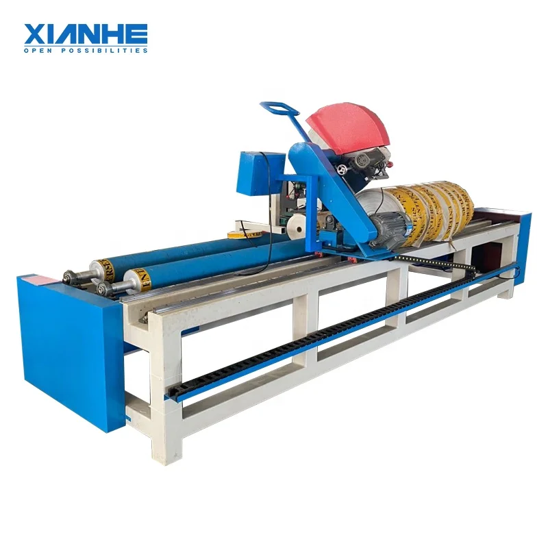 Xianhe customized Semi-automatic Roll Fabric Cutting Slitting Machine