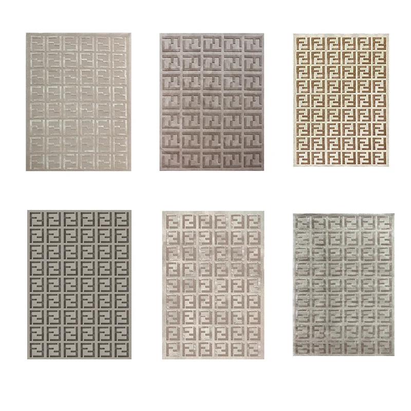High Quality Handmade Washable Printed Modern Carpets Outdoor Camping Rug Living Room