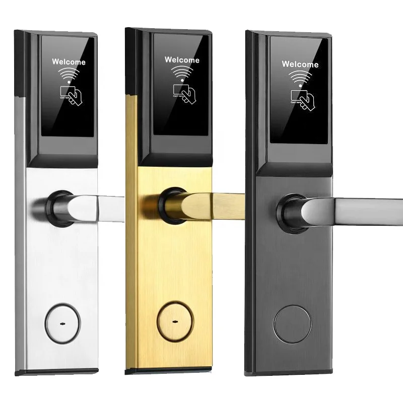  125 кГц T5577 RFID Ключ-Отель дверной замочный механизм электронный Умный Замок для отелей замки отельных дверей Бесплатная система контроля доступа ключ-карта