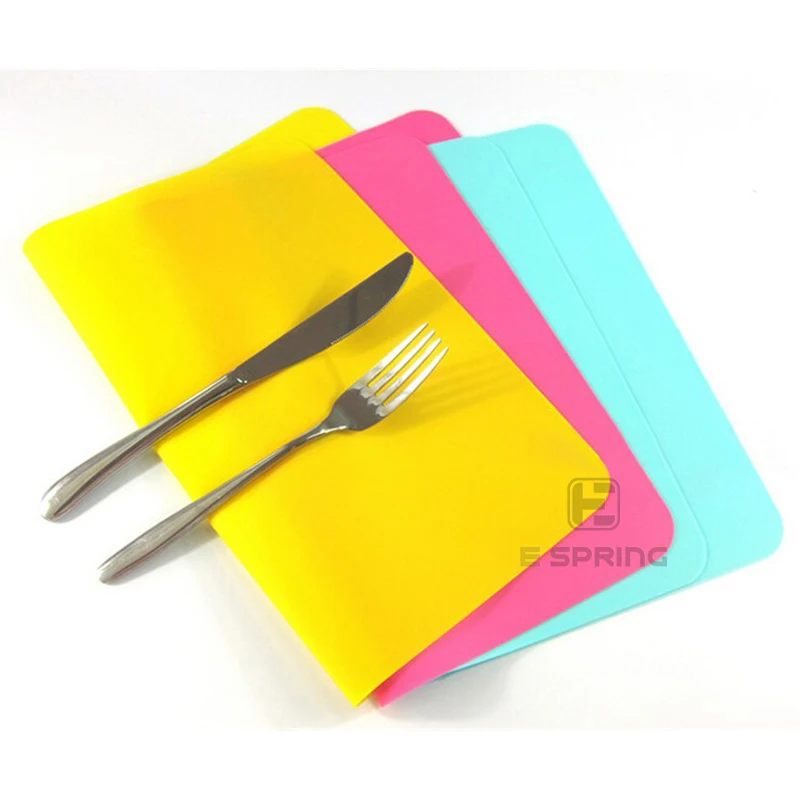 Custom SILICONE MAT WITH CUSTOM PRINTING silicone plates custom print place mat
