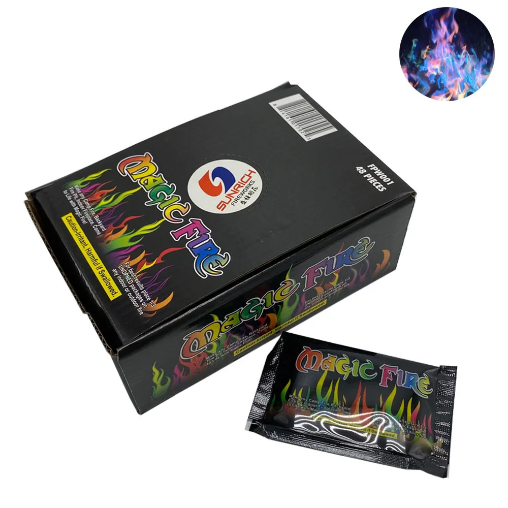 
2021 factory Mystical fire party campfire bonfire Colorant wholesale magic fire FEUERZAUBER 25g outdoor fire pit fireplace 