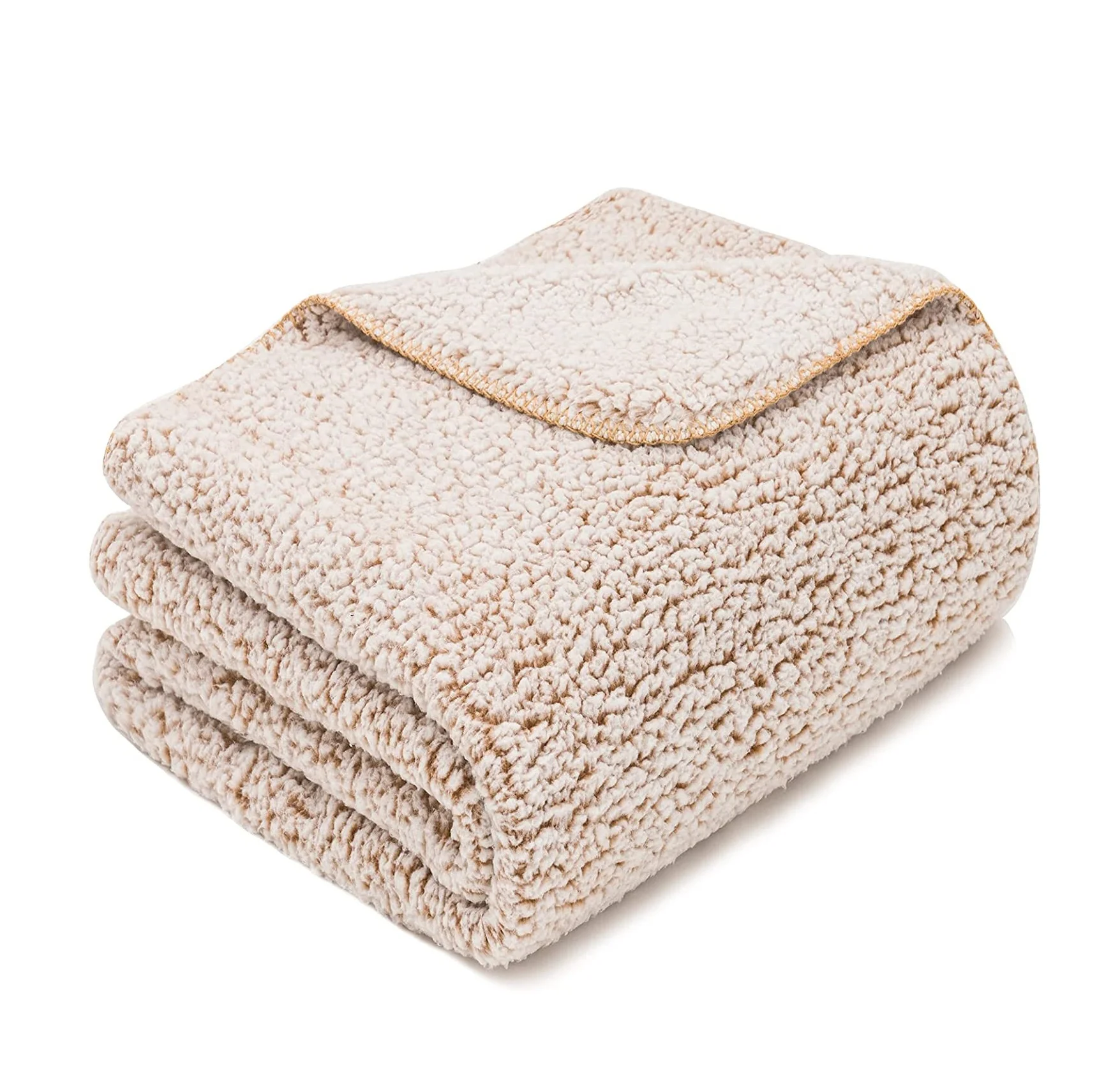 new arrival factory custom wholesale blanket 2 TONE OMBRE fleece sherpa blanket FROSTED sherpa throw fluffy cuddly blankets