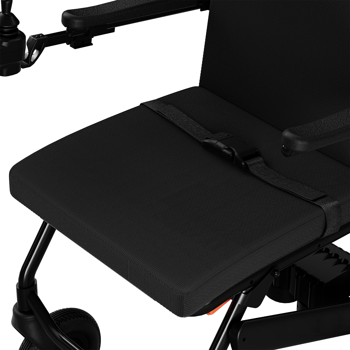 Aluminum Alloy Folding Power Chair Lightweight Portable Electric Wheelchair Remote Control Walker & Rollator for the Disabled