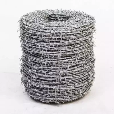 Barbed Wire Hot-dipped Galvanized PVC Coated High Tensile Barbed Razor Wire