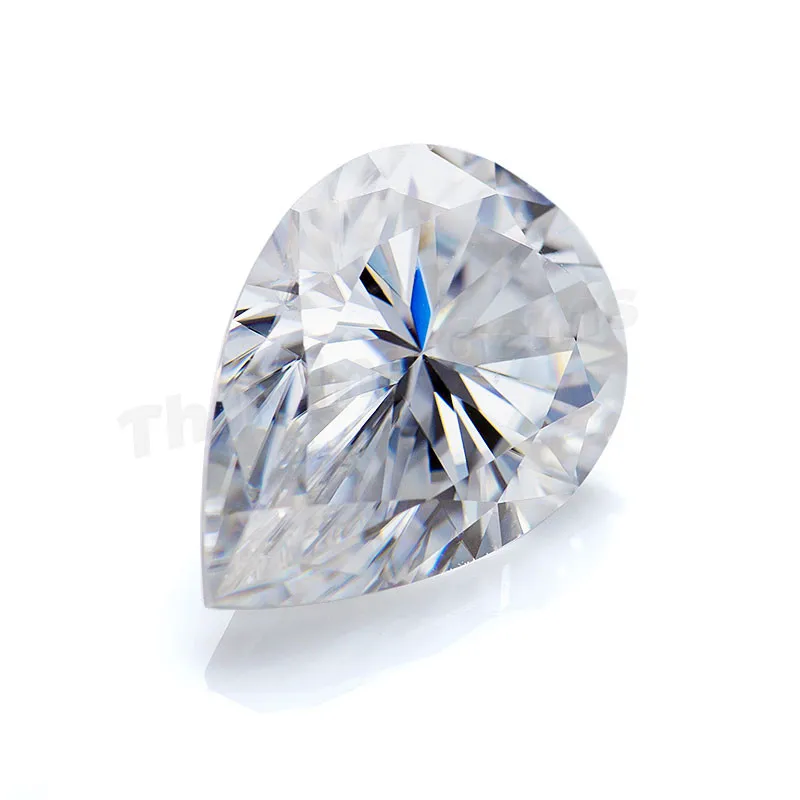 Thriving Gems Wholesale DEF Color Loose GRA Certificate Pear Moissanite