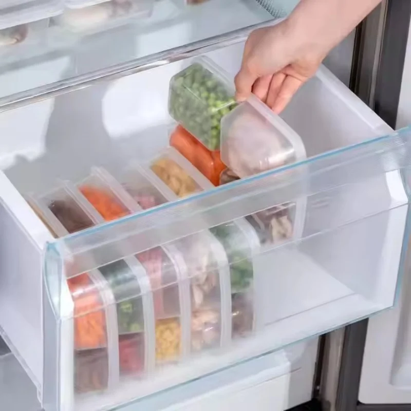 OEM Refrigerator storage box fresh-keeping box kitchen fruits vegetables and eggs frozen refrigerated sealed box home