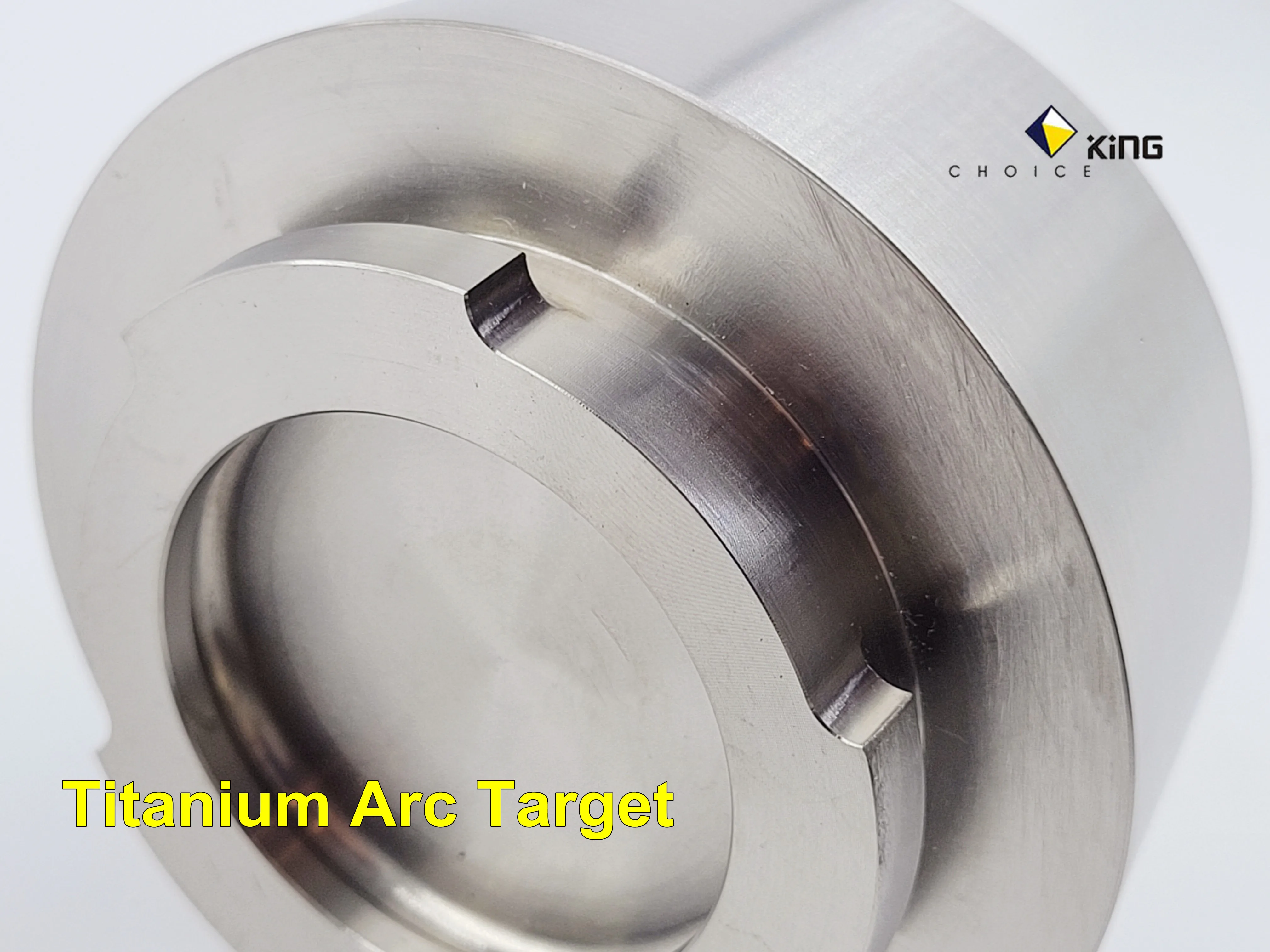 Lathed Titanium Arc Metal Sputtering Target Gr1 Gr2 Titanium Target
