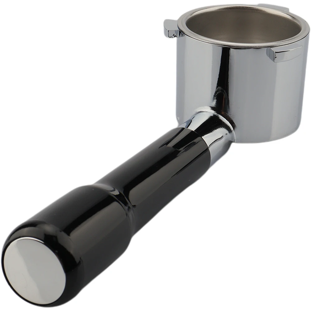 Black Espresso Machine Portafilter Barista Tools 51mm Coffee Bottomless Portafitler for EC 9335