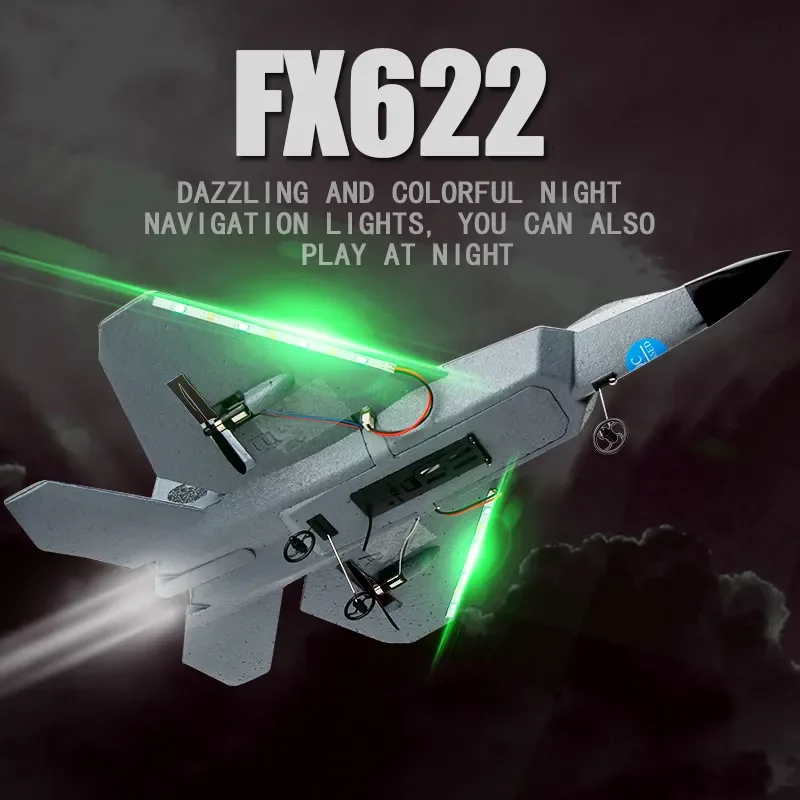 Jimei высокое качество Fx622 Epp-пенный радиоуправляемый самолет другие игрушки с дистанционным управлением Su35 со светодиодным светом